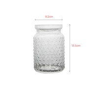 Wholesale factory price small glass small vase with unique shape design