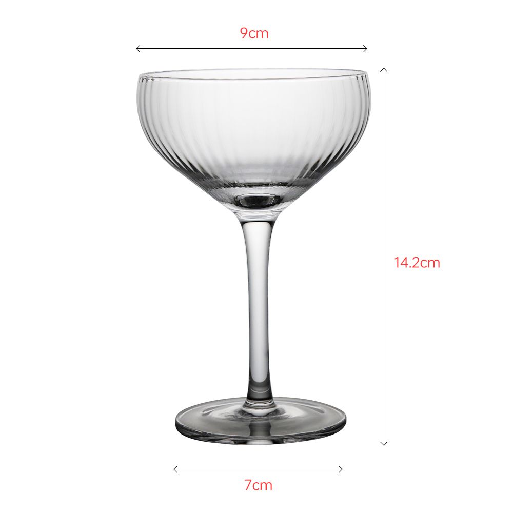 Luxury cocktail glass