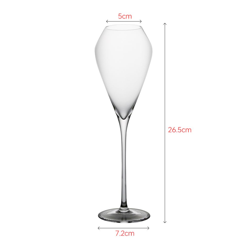 Luxury goblet champagne glass