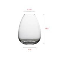 Classic crystal egg shape tumbler