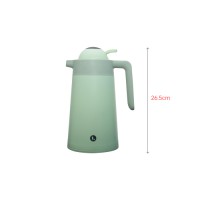 Green special design thermo pitcher with digital screen on top