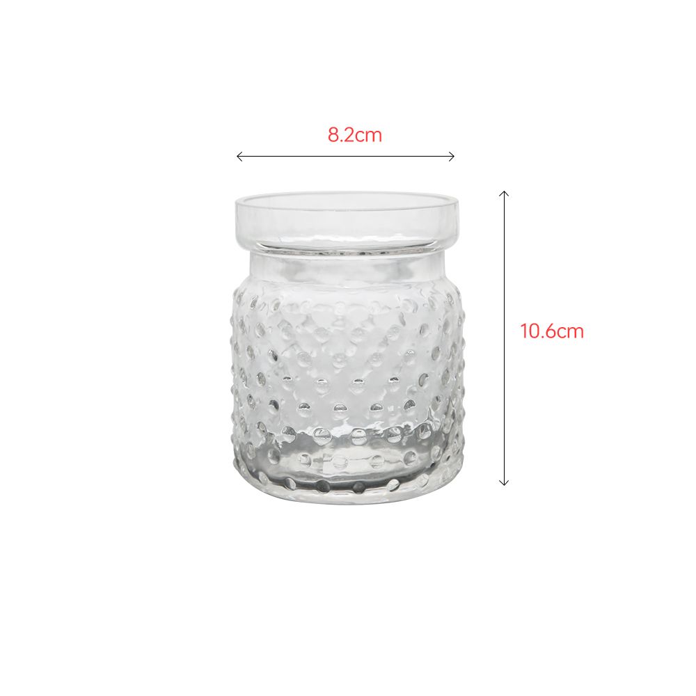 Wholesale factory price small glass small vase with unique shape design