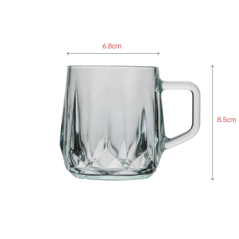 Clear Diamond Texture Cup