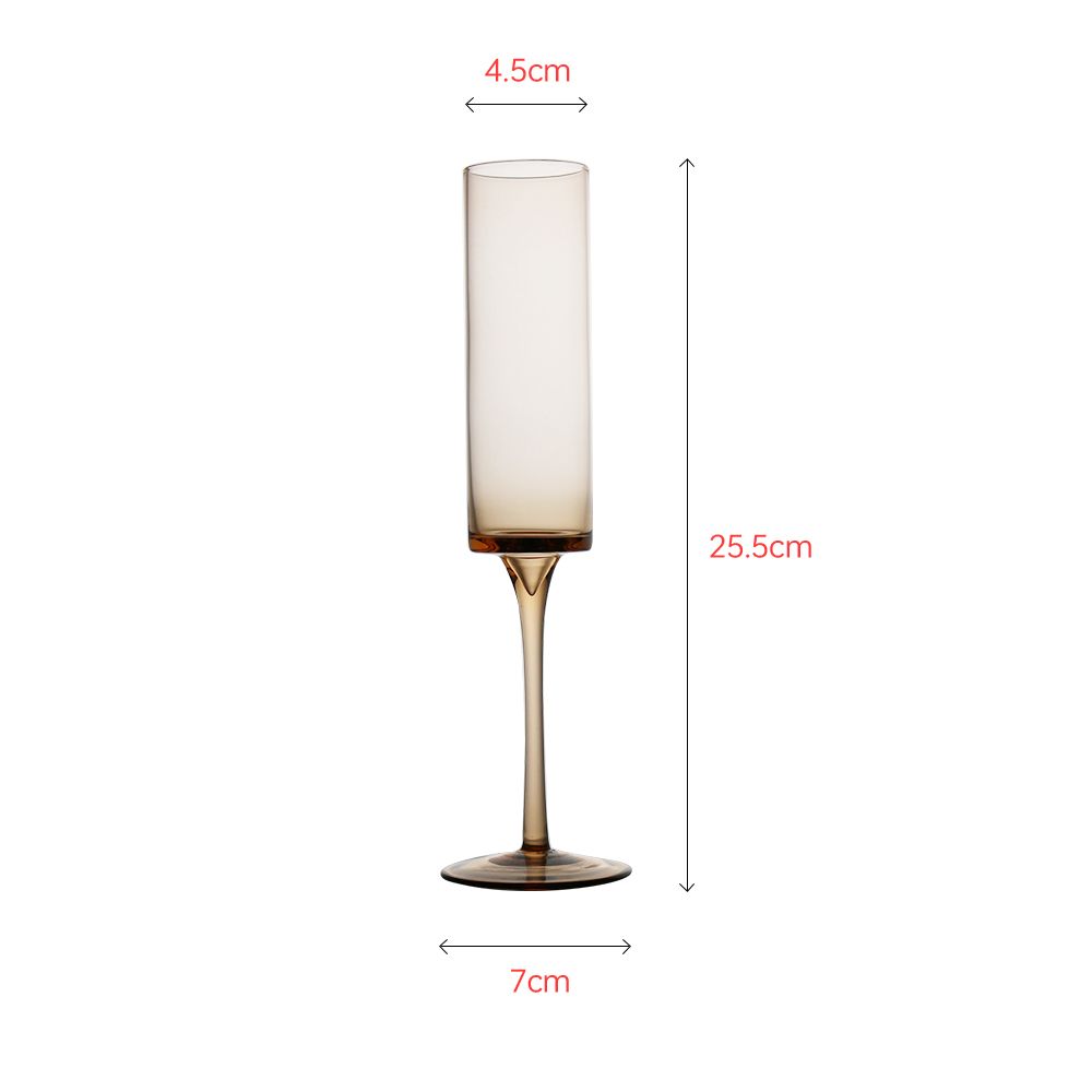 Classic crystal champagne glass to enjoy your life