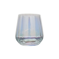 Luxury crystal tumbler with rainbow color