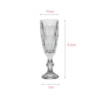 Cheap wholesale factory price champagne glass