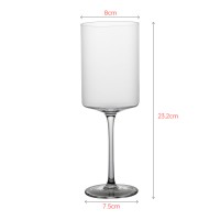 Luxury goblet wine glass