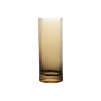 Luxury crystal tumbler with special ambor color