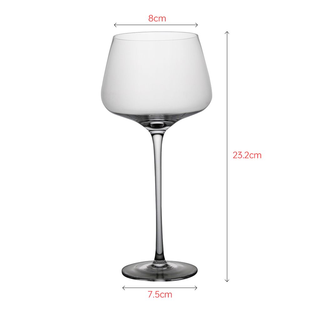 Luxury goblet wine glass