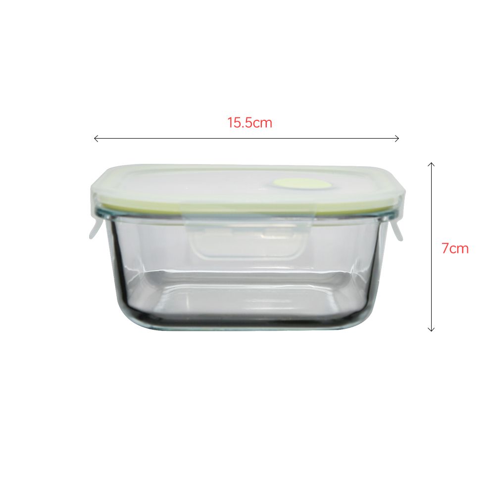 Reusable Borosilicate storage lunchbox