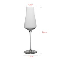 Luxury goblet champagne glass