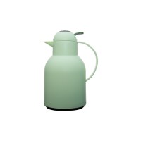 Green special design thermo pitcher with digital screen on top