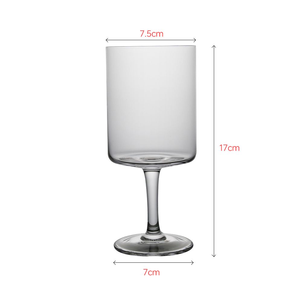 Luxury goblet wine glass