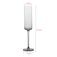 Luxury goblet champagne glass