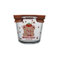 Teddy Bear Heat-resistant Fresh-keeping Bowl