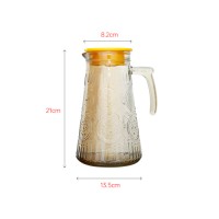 Ambor glass pitcher