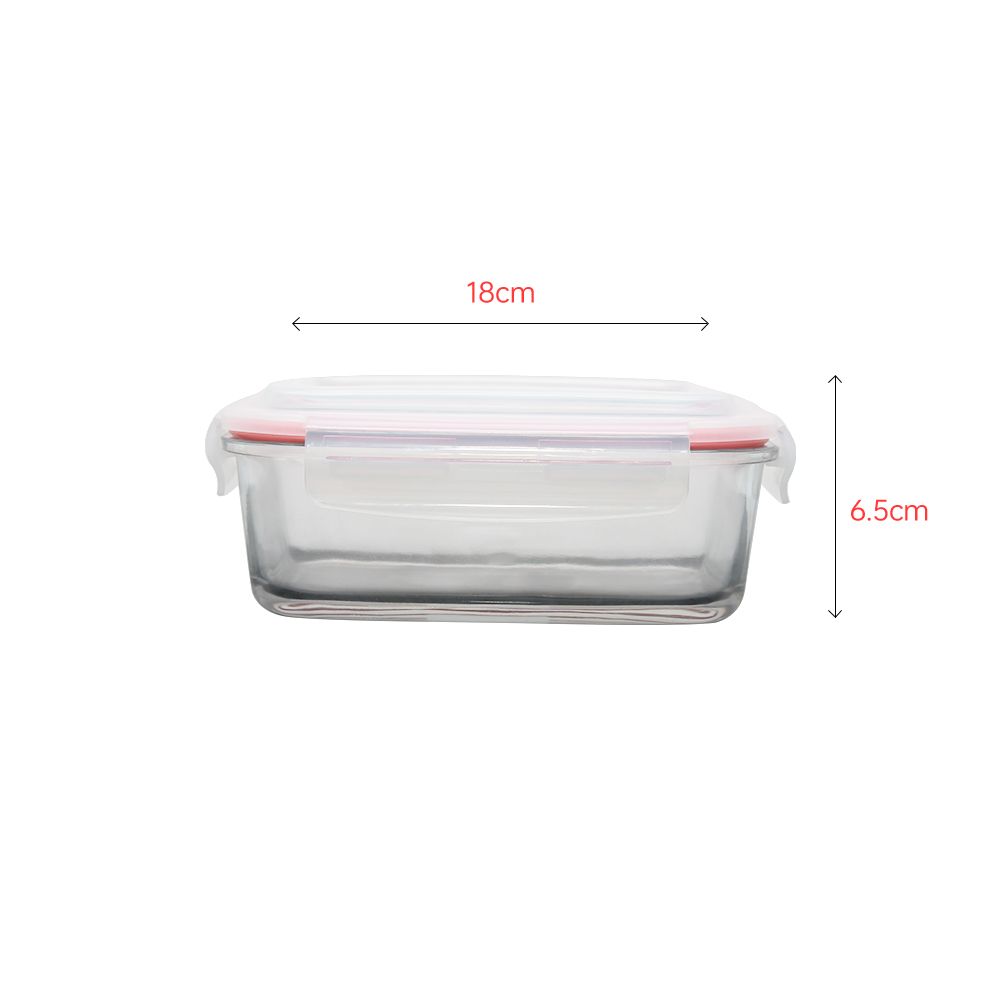 Cheap wholesale factory price borosillicate lunchbox