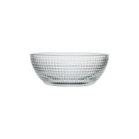 Clear crystal glass bowl