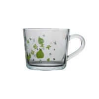 Green Forest Idea Design Glass Cup