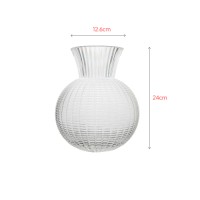 Wholesale glass ballon-shape idea vase decoration gift