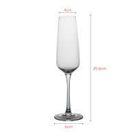 Luxury goblet champagne glass