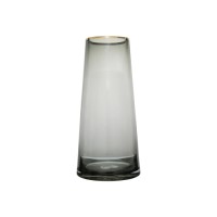 Grey glass vase decoration gift