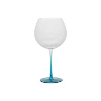 Mouth-blown unique ballon wine glass goblet