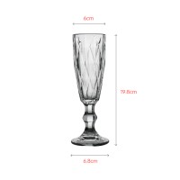 Cheap wholesale factory price champagne glass