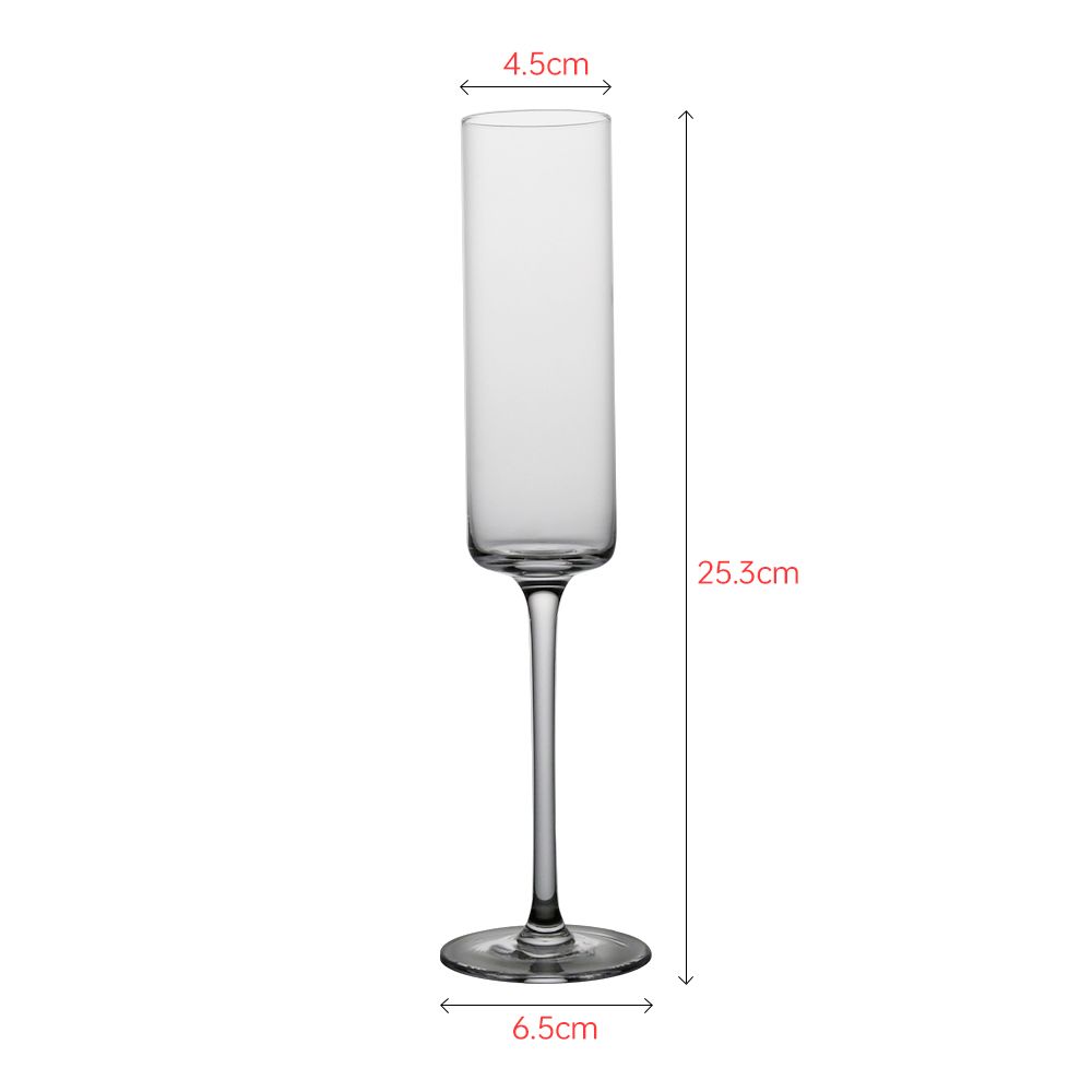 Luxury goblet champagne glass