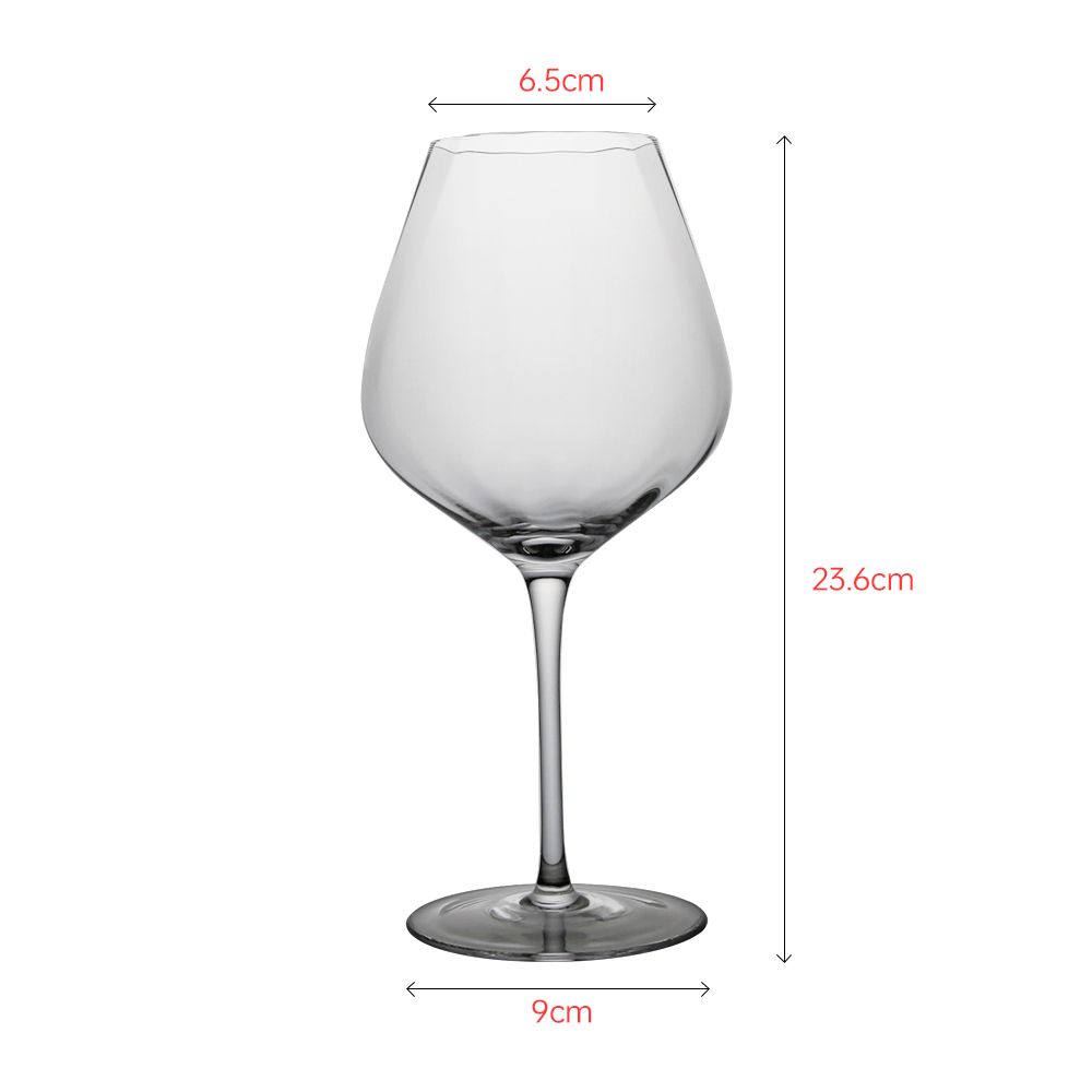 Luxury goblet wine glass