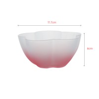 Flower Bowl with double color